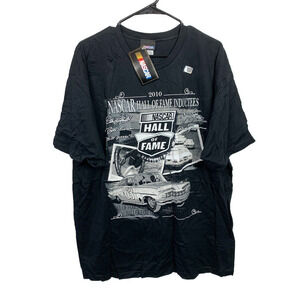 2010 Nascar Hall Of Fame Inductees Black Screenprint Tee T-Shirt 2X XXL NWT
